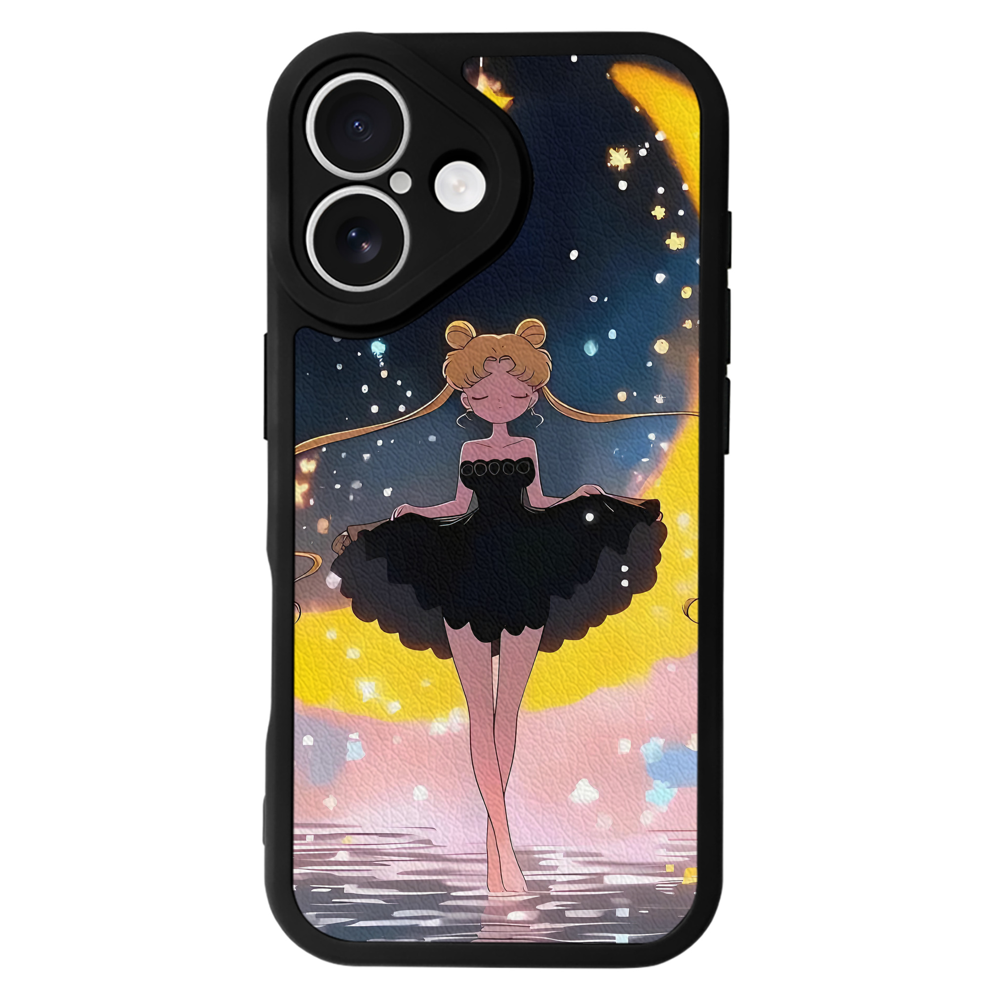 （画像用） 美少女戦士セーラームーン Sailor Moon 【iPhone 16シリーズ対応】シリコンスマホケース（レザー調） 材質：シリコン